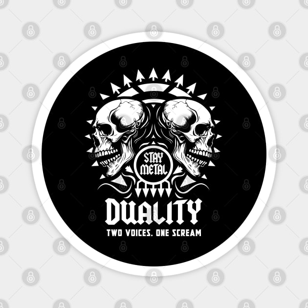 DUALITY Magnet by artslaves